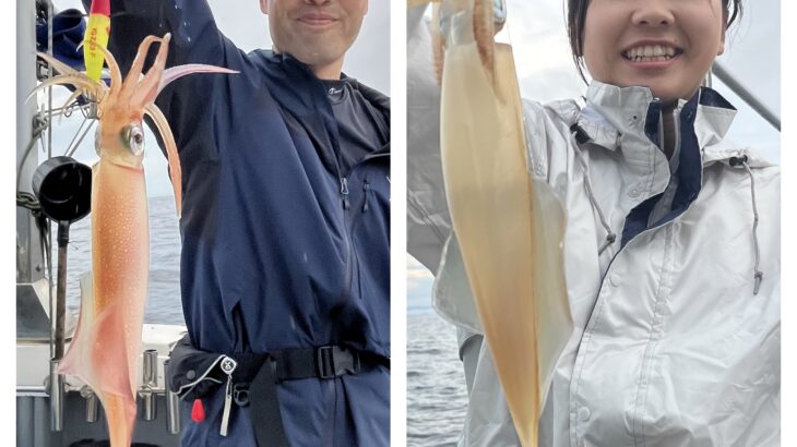 8/12(火)『白イカ・イカメタル・オモリグ』