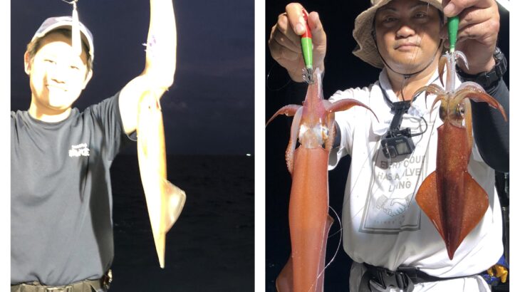 8/21(木)『白イカ・メタルジギング』